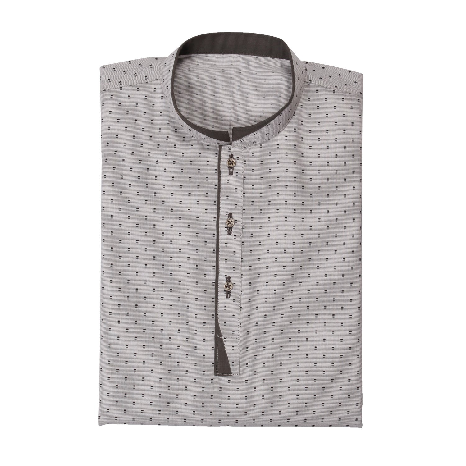 Light Grey Kurta - KID GARM