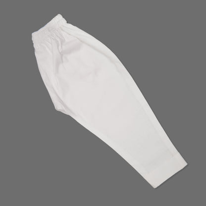 Plain White Trouser