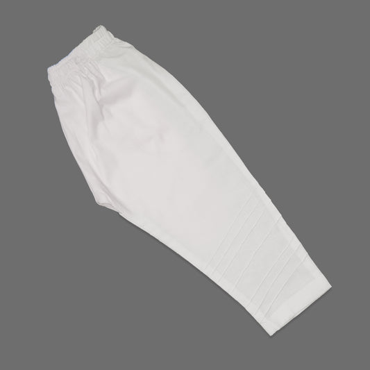 Bottom Designed White Trouser