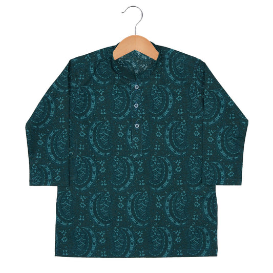 Green Paisley