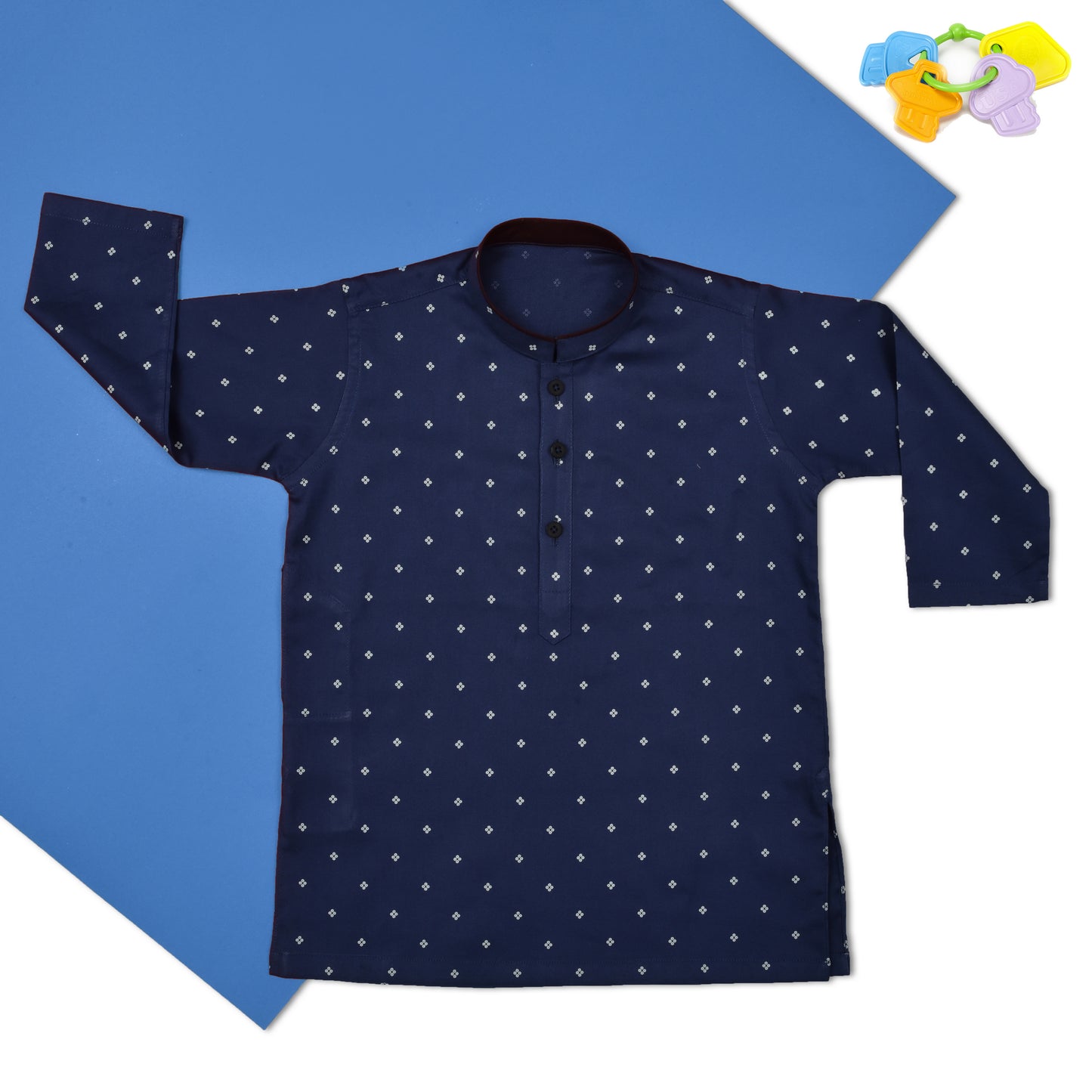 Printed Dark blue - KID GARM